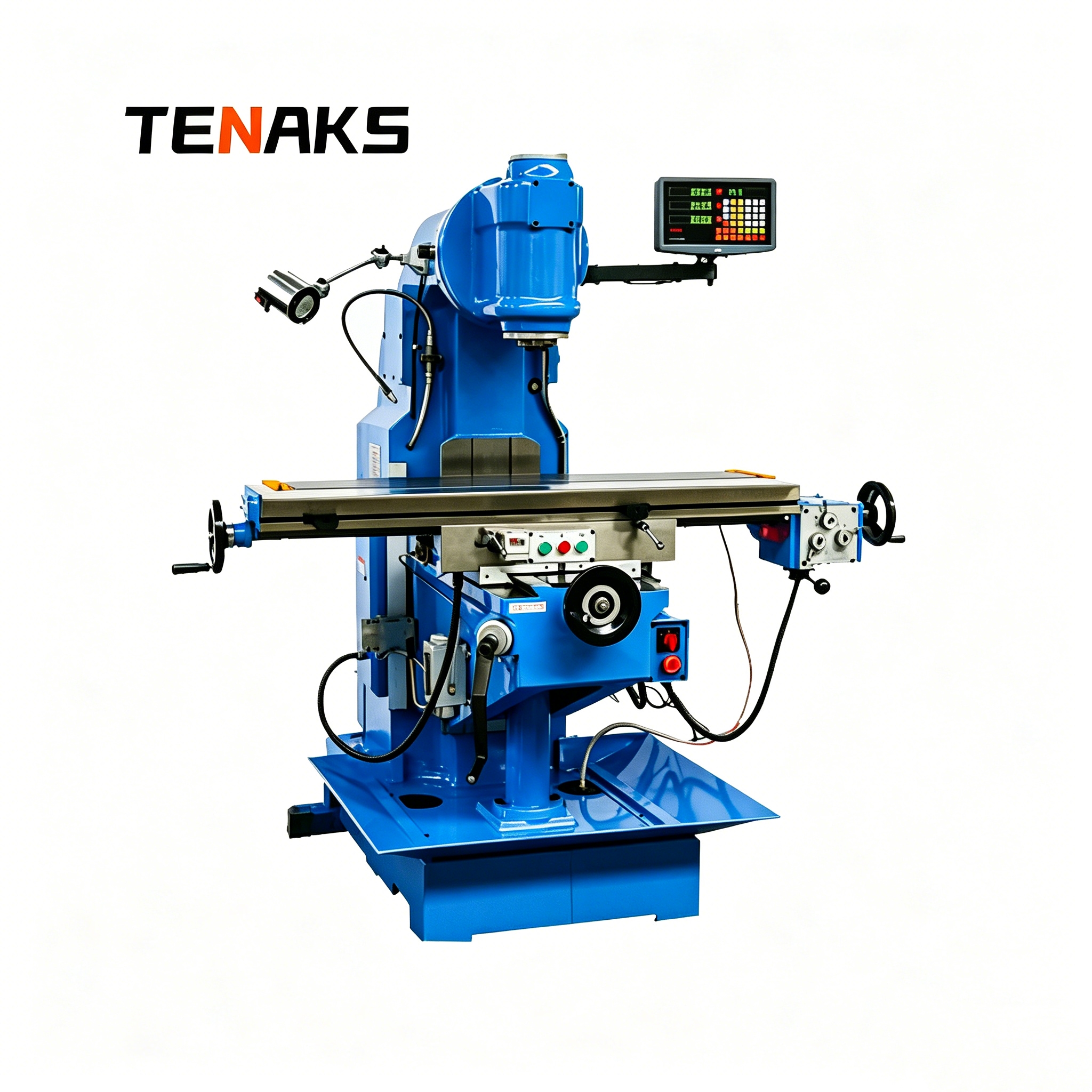 What are the key points to bear in mind when operating a vertical milling machine?