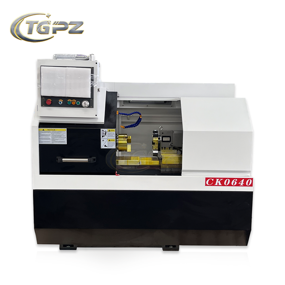 High Precision Light Duty Horizontal Small Flat Bed CNC Lathe CK0640
