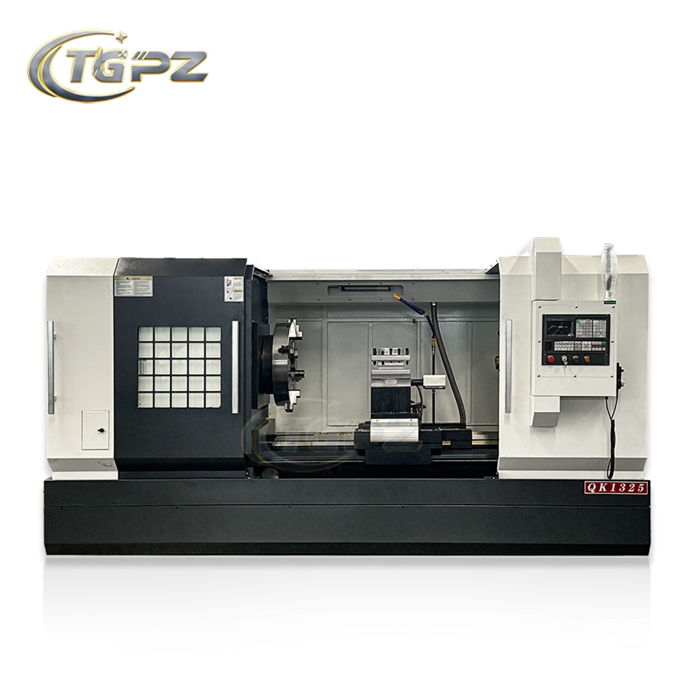 QK1325 CNC Pipe Thread Lathe Machine heavy duty flat bed